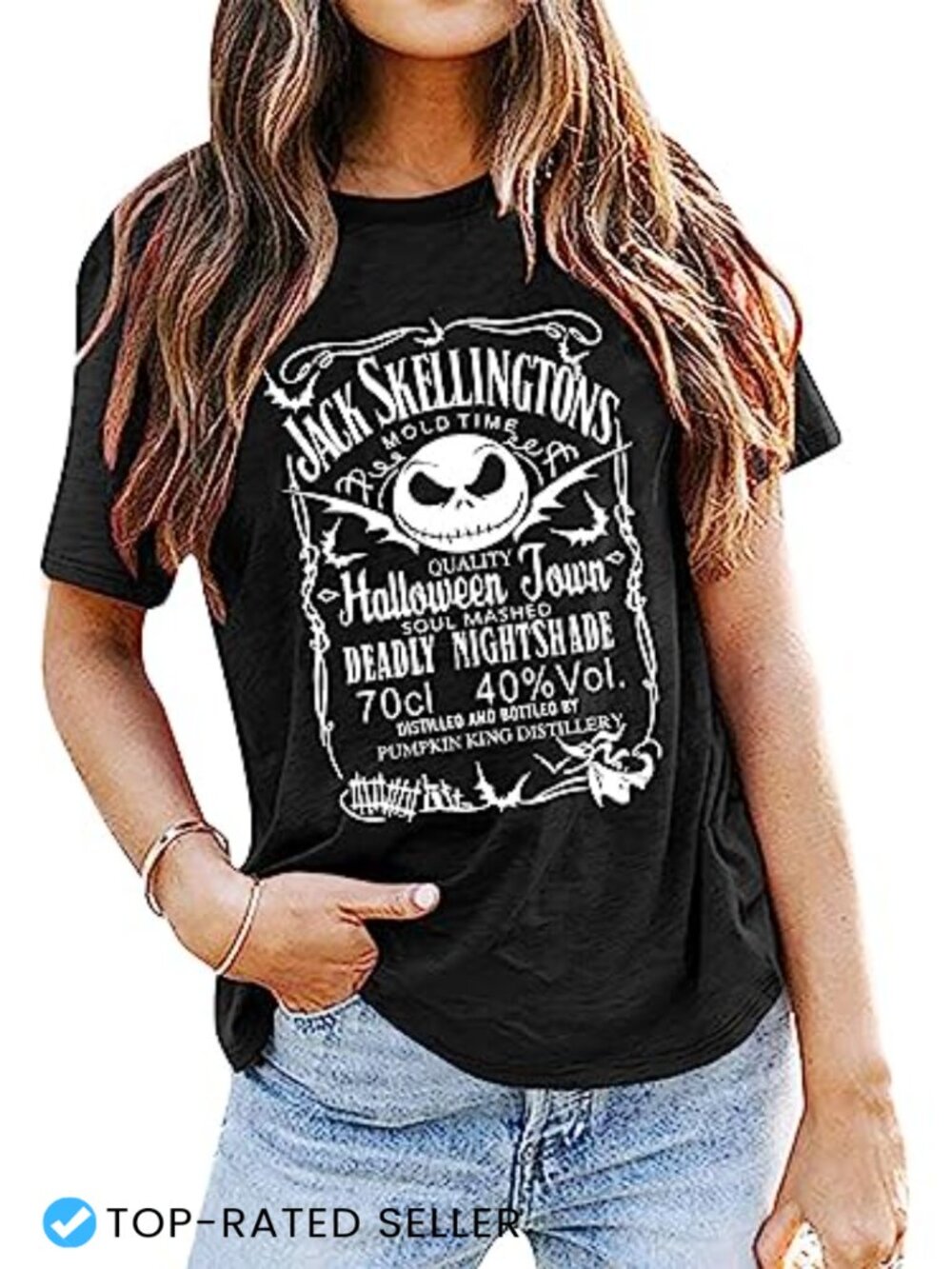 Pumpkin King Halloween Character Graphic Women's T-Shirt